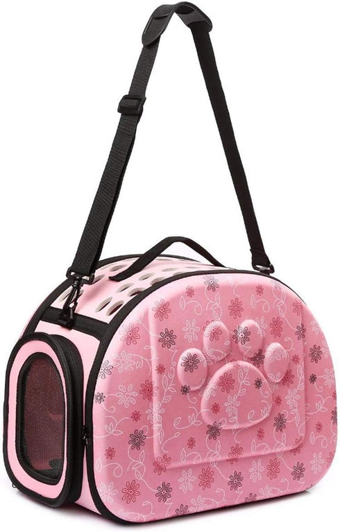 Lofik Travel Outdoor Portable Folding Pet Dog Carrier Cat Carrier Pet Travel Bag