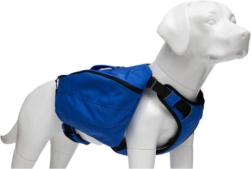 Lovelonglong Dog Backpack for Hiking - Multifunctional Outdoor Dog Day Pack with Zippered Side Pockets