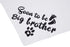 Sooner to be Big Brother Dog Bandana, 2 Pack Pet Baby Announcement Accessories, Large Soft Scarf