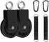 LFJ Cable Pulley Set with Swing Strap Carabiner, Gym Pulley Wheel for LAT Pulley System, Home Gym Equipment