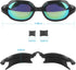 Firesara Swim Goggles - No Leaking Large Frame Wide View Pool for Women Men