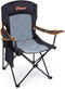 EMERIT Oversized Padded Camping Chair, 350LB Heavy Duty Quad Fold Chair with