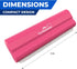 EasyGroomer Deshedding Brush for Dogs and Cats | Pink | Undercoat Tool for Large & Small Pets | Comb Removes Loose Fur