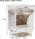 Hypeety Automatic Bird Feeder, No Mess Pet Feeder Seed Food Container for Budgerigar Canary Cockatiel Finch