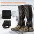 Waterproof Leg Gaiters, Lightweight and Adjustable, Snow Boot Gaiters for Hiking, Walking, Hunting, Skiing,