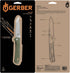 Gerber Gear Zilch Pocket Knife - Folding Knife with 3.1" Plain Edge Blade, EDC Gear, Lichen Green