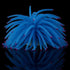 Artificial Soft Sea Anemone Coral Plant, Blue Silicone Aquarium Ornament for Fish Tank Decoration