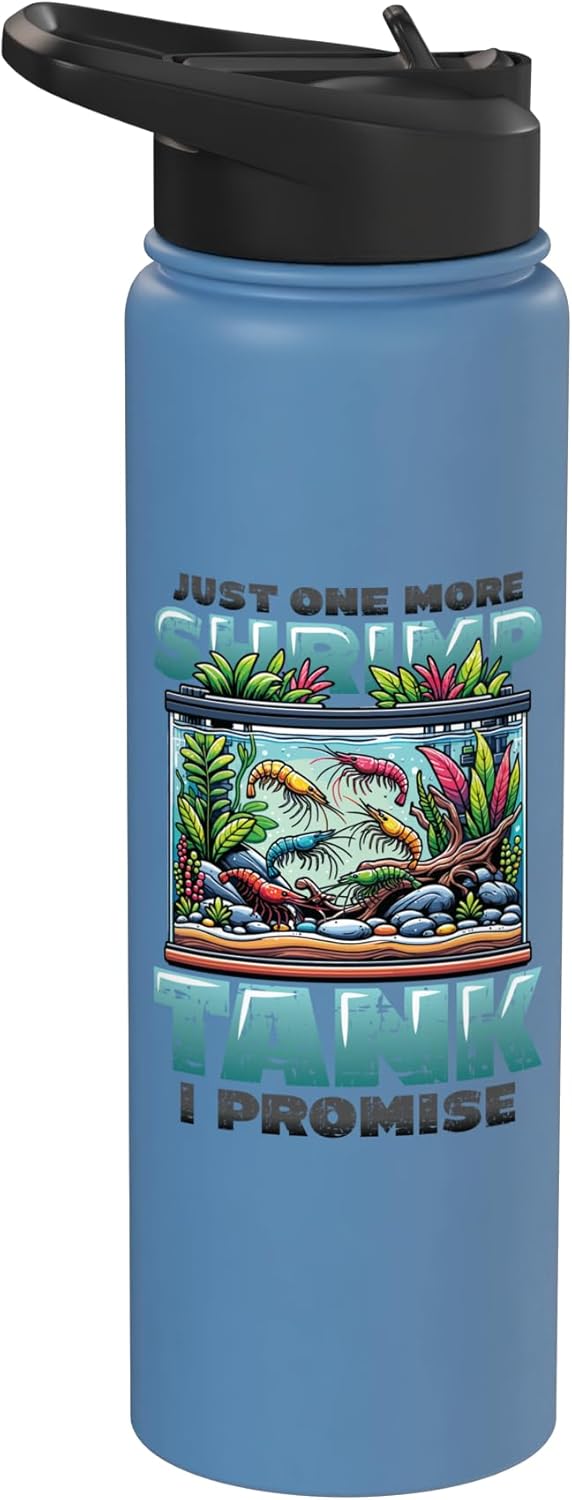 Shrimp Breeding Enthusiast Shrimp Tank Designs Shrimp Breeding Aquarist Shrimp Tank Shrimp Breeder Stainless Steel Insulated Water Bottle