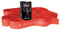 THERABAND CLX Resistance Band with Loops - Fitness Band for Home Exercise, 5 Foot Band, Red, Medium, Level 2