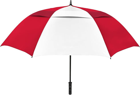 The Vented Tornado 64" Large Windproof Golf Umbrella, Heavy Duty, Waterproof, Navy Blue