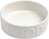 Park Life Ceramic Pet Bowls – Cute Food Water Bowls for Small, Medium, Large Dogs and Cats - Puppy Bowls (Small, White)