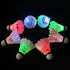 LED Badminton, 10 Pack Colourful Shuttlecock, Dark Night Goose Feather Glow Birdies for Sports Activities