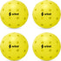 Pickleball Balls-USAPA Approved Outdoor/Indoor Pickleballs,Seamless Roto-Molded Design for Durability,Crack-Resistant 40-Hole Pickle Ball