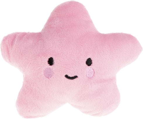 BOGEEL Fun Dog Interative Star Shaped Squeaky for Cat Teaser Soft Plush for