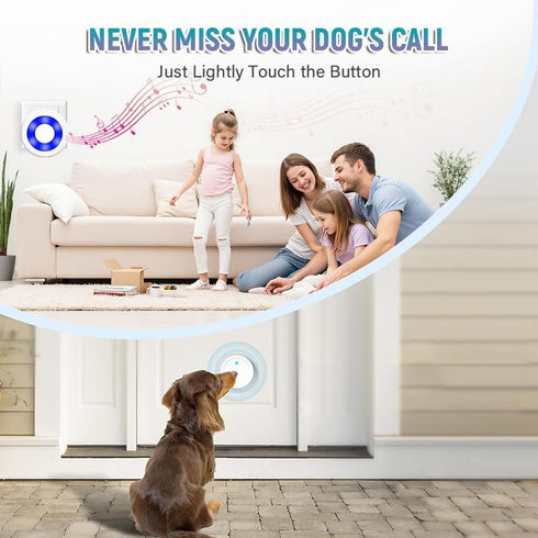 Communication, 58 4 Scirove Wireless Dog Door Bell - Dog Bells to Go Outside for Potty Training, Dog Buttons