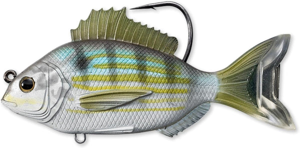 Generic Fishing Lure Rare pfs105ms719 Pinfish Swimbait Silver Green Versatile Fishing Lures for
