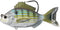 Generic Fishing Lure Rare pfs105ms719 Pinfish Swimbait Silver Green Versatile Fishing Lures for