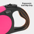 Taglory Retractable Dog Leash, 16ft for Small Medium Dogs up to 44 lbs, One-Handed Brake, Lock, Pink