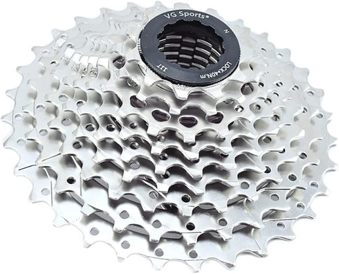 VG SPORTS 9 Speed Bicycle Cassette 11-25T/11-32T/11-36T/11-40T, Compatible with Mountain Bike/Road Bike Shimano Sram