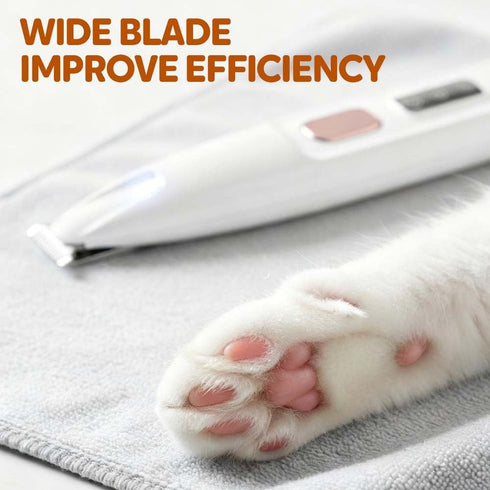 2026 Trimmer Trimmer, Trimmers (1) New Dog Paw with LED Light, Dog Grooming Kit & Pet Micro Precision Dogs Paw Electric