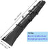 MOOCY Ski Bag for Air Travel, Unpadded Snow Ski Bags Fit Skis Up to 200cm