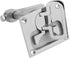 Qiilu Stainless Steel Flush Pull Ring Handle, Floor Lock Hatch Hardware Accessory for Marine Boat