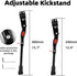 ROCKBROS Adjustable Bike Kickstand for Rear Mount, Aluminium Alloy Side Kickstand for 22’’-28’’ Inch Bikes