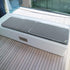 18" 17" 2-1/2") Oceansouth Boat Seat Cushion (Gray, Length x Width x Height Cushion Cover Sponge Bench Patio Chair seat