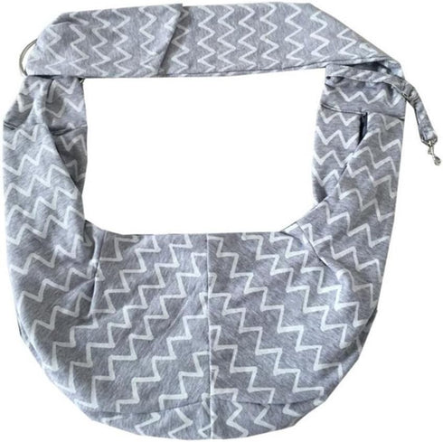 Surblue Dog Sling Carrier Bag - Hands-Free Reversible Belts - Comfortable Adjustable Crossbody Tote for Small Pets
