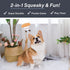 HugSmart Pet Foodie Japan Sushi, 3 Pack Squeaky Soft Plush Dog Toys for Small Dogs, Puppy Toys for Teething