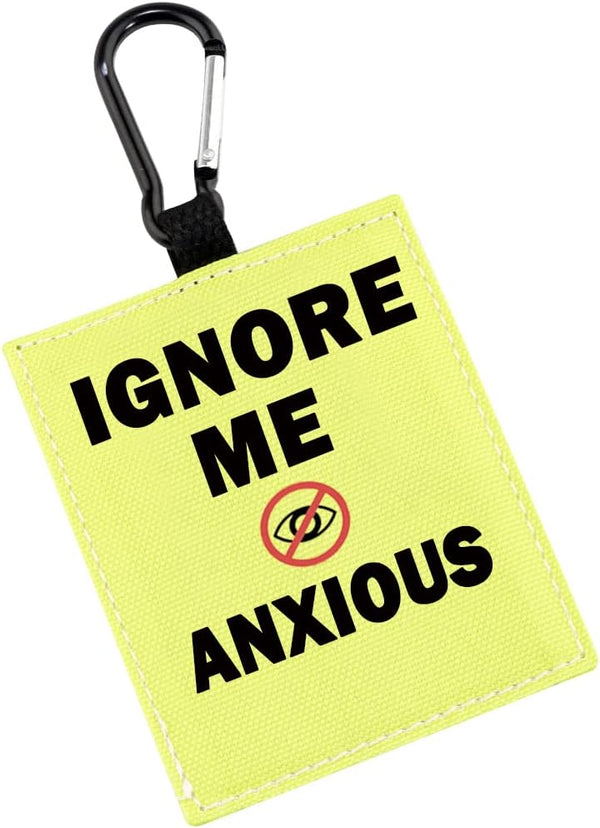 In Training Ignore/Ignore Me Anxious Alert Hanging Patch - Caution Stop Dog Alert Hanging Patches