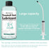 500ml (17oz), 1000cs 100% 7.8" 10ml Treadmill Lubricant for Belt Silicone Oil with Reach Tube & Syringe, Walking Pad