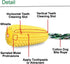 Dog Chew Toys for Aggressive Chewers - Squeaky Interactive Corn Stick Toy for Small Medium Dogs