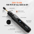 5 Trimmer 360LED 2500mAh 32PCS Katerk Pet Dog Nail Grinder - Speed Quiet Electric Dog Nail with Light, Rechargeable
