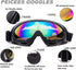 Peicees Pack of 4 Ski Goggles for Women Men Kids, Snow Sports Motorcycle Snowboard Goggles