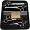 iSeaFly Dog Grooming Scissors Kit with Round Tip, 6 in 1 Cat Dog