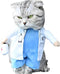 NACOCO Dog Cat Doctor Costume - Pet Doctor Clothing Halloween Jeans Outfit Apparel (M)