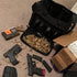 Waterproof Large Capacity Molle System Tactical Gun Range Bag for Handguns, Pistols, Ammo Magazine Accessories