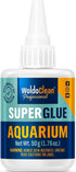 Aquarium Super Glue for Mosses and Plants, 50g for Freshwater and Saltwater Aquariums