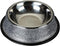 APGLSXY Dog Bowls with Rhinestones Stainless Steel Dog Food and Water Bowls Non-Skid