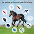 La La Pet 11Pcs Set Grooming Kit with Bag - Brush for Horse Cleaning, Care and Tack Room Supplies
