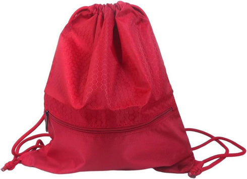 Soccer Bag, Foldable Basketball Football Volleyball Training Backpack for Outdoor Sports Equipment (Red)