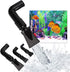 Zerodis 360 Degree Rotating Elbow, Fish Nozzle Water Fish Water Outlet Tube Pump Fitting Function Fish Water Tool