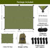 Hammock Rain Fly Tent Tarp, 32ft Long Ridgeline, 9.8x9.5ft Waterproof 210D Oxford with Guy Lines