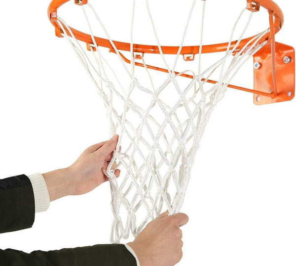 Spring Meow Heavy Duty Basketball Nets, Weather-Resistant Replacement for 12 Loops Basketball Hoop, 2025 Upgraded Model