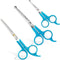BOSHEL 3 Pc Dog Grooming Scissors Kit - 7" Scissor For Body