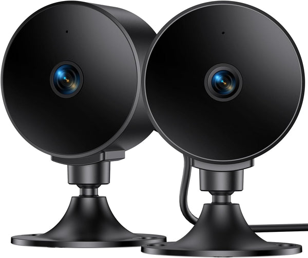 Elelink Indoor Security Camera 2K 3MP, Motion & Sound Detection, Real-Time Alerts, Two-Way