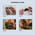 Case-Mate Airtag Dog Collar Holder, Water Resistant Lightweight Protective Airtag Case for Dog Collar - Compatible with