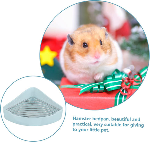 Chinchilla Bunny Toilet for Rabbit Guinea Pig Hamster Ceramic Potty Training