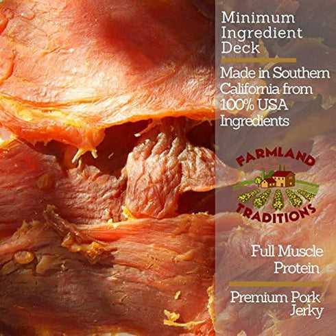 Farmland 2 lb. Traditions USA Made Pork Jerky Dog Treats